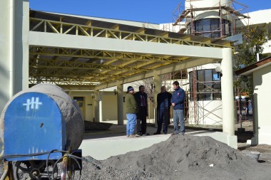 Obras de colegio Olegario Lazo Baeza de San Fernando se encuentran en