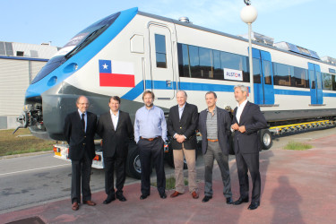 16 trenes de última generación serán parte del proyecto Rancagua Express.