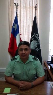 Con 28 años de carrera en Gendarmería cuenta el nuevo director regional, Coronel Ricardo Huerta.
