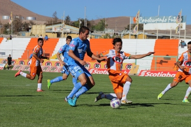 Octavio Rivero completó su tercer partido sin convertir. Sus últimos goles se los anotó a Huachipato.  