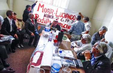 Los manifestantes ya habían iniciado un ahuelga de hambre en diciembre de 2014.