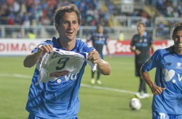 Pablo Calandria seguirá celebrando goles por la Celeste tras renovar contrato.