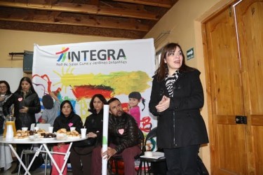La directora Ejecutiva se reunión con trabajadores de Integra.