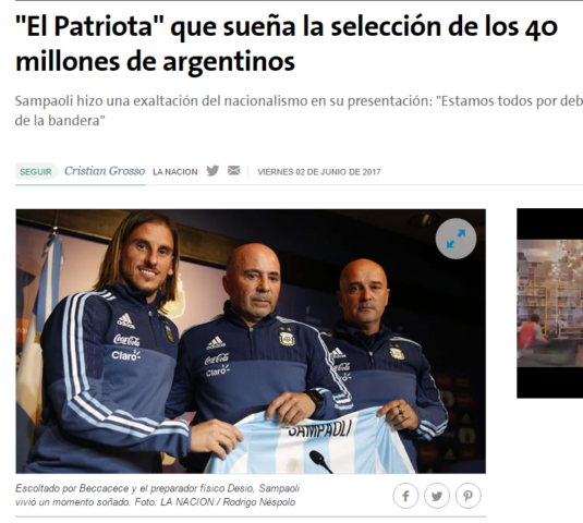 El Apodo Con El Que La Prensa Argentina Bautizó A Jorge Sampaoli