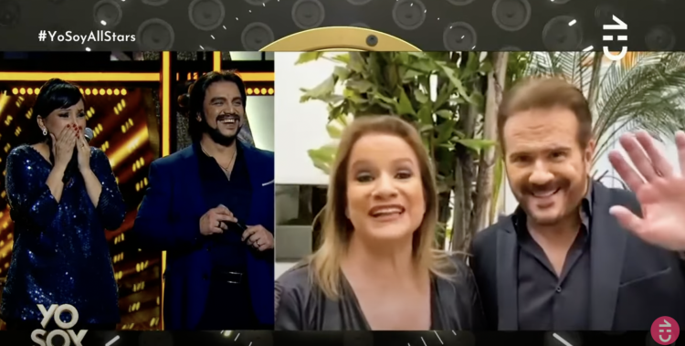 [Video] Dúo Pimpinela envía emotivo saludo a imitadores de "Yo Soy All Stars"