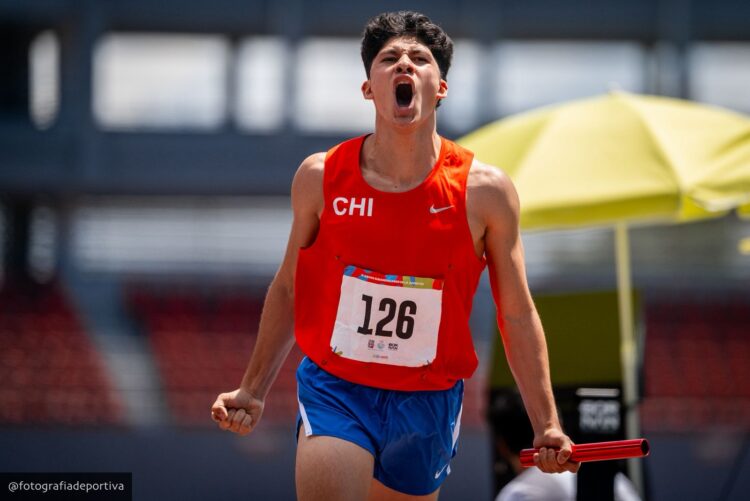 Tomás Peñaloza, el atleta de O’Higgins que volvió con dos platas desde Panamá