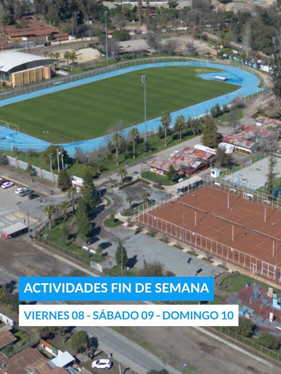 El deporte tomará distintos puntos de Rancagua durante este fin de semana
