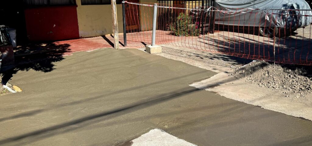 Nancagua: Realizan trabajos de pavimentación en pasaje tras reparación de alcantarillado