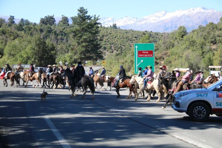 Machalí homenajeó al arriero en su Día Nacional
