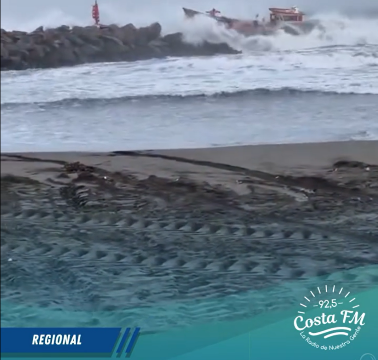 Emergencia en Bucalemu: Bote sufre accidente y pescadores logran salir con vida