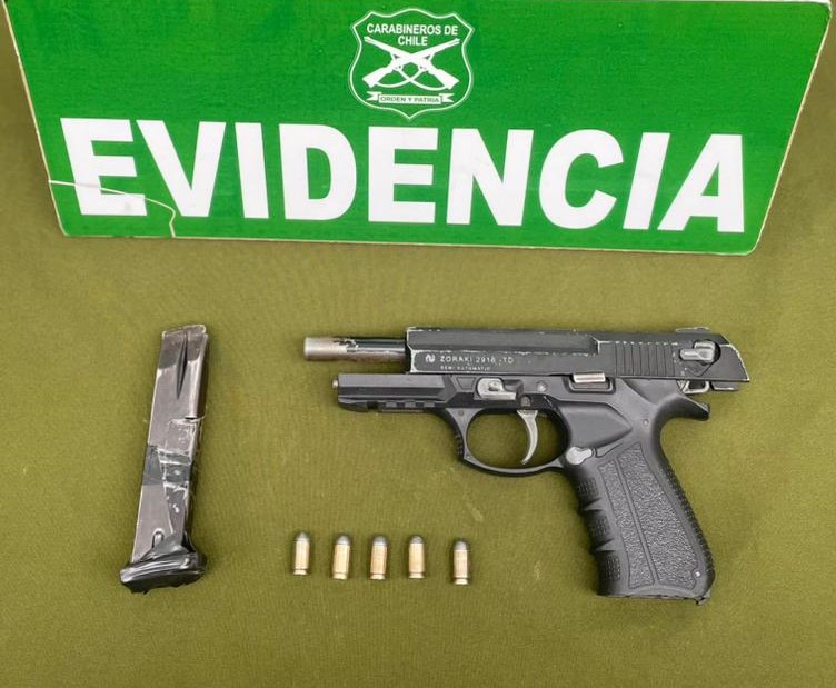 Detenido en San Fernando: Sujeto intentó huir tras control y portaba arma de fuego
