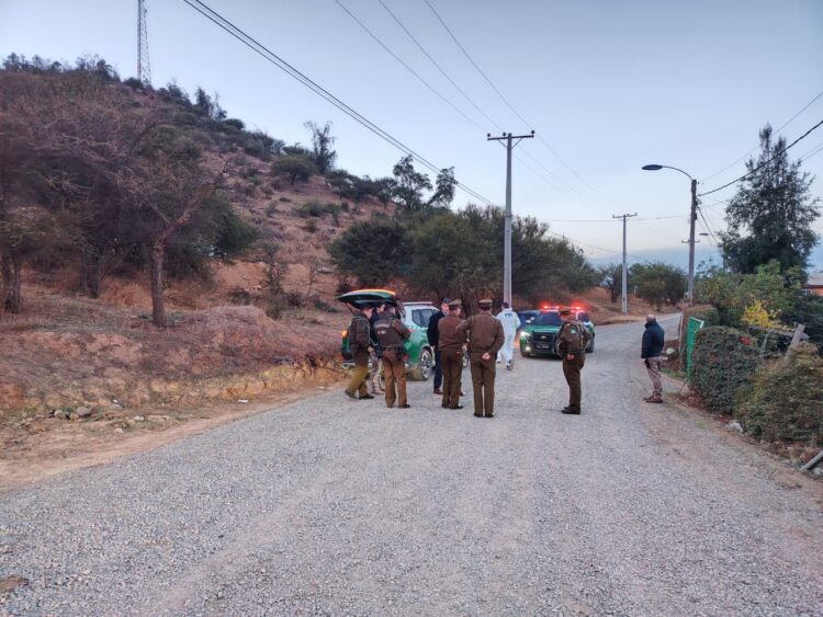 Persecución policial en Mostazal deja dos detenidos y un fallecido