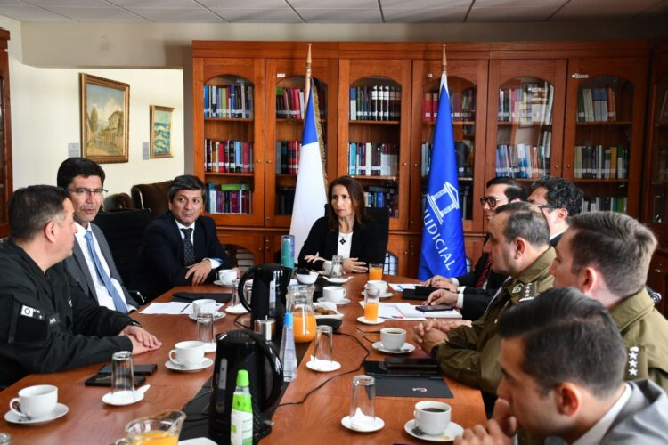 Corte de Apelaciones lidera mesa para mejorar funcionamiento del sistema penal en O’Higgins