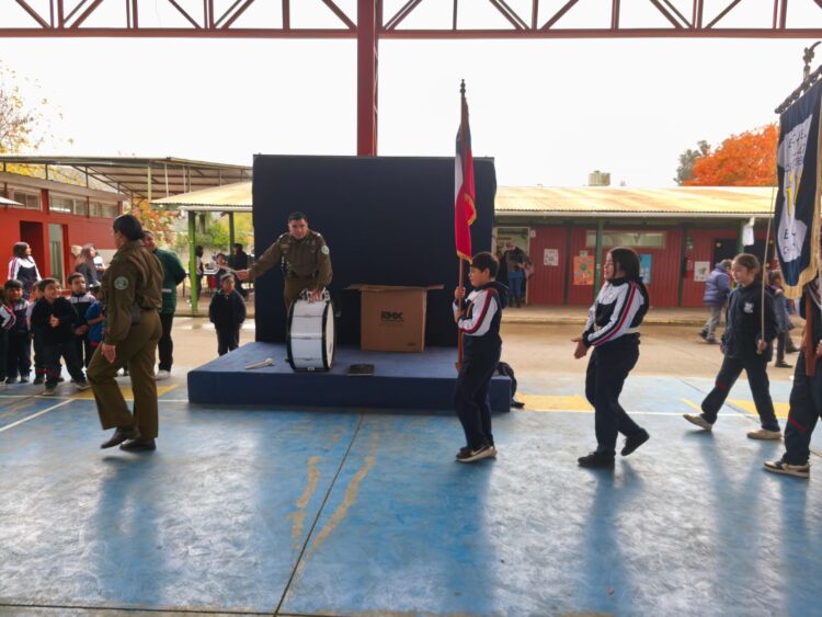Estudiantes de Escuela Rural de El Sauce se preparan para juramento de Brigadistas Escolares
