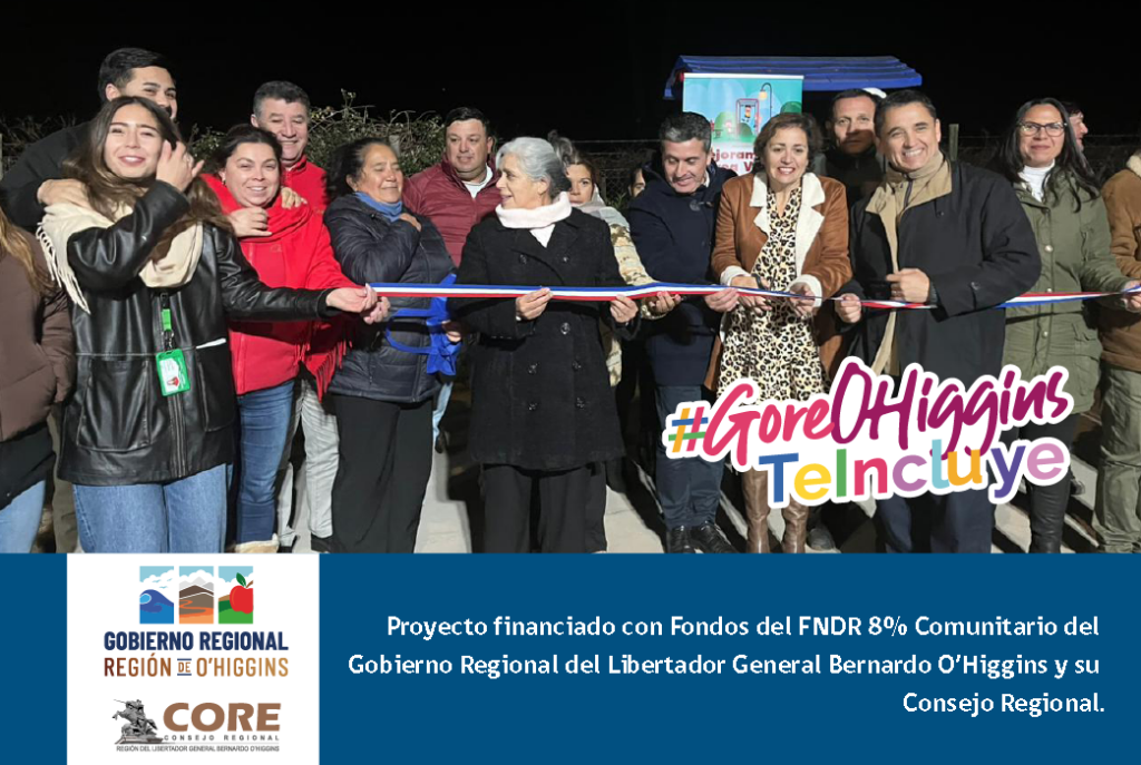 Vecinos de Villa 2000 celebran inicio de obras para renovar área verde en Chimbarongo 