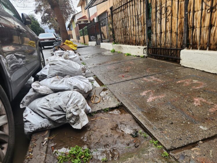 [VIDEO] Afectados por el sistema frontal en la comuna de Rancagua