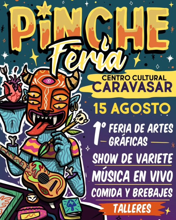 Rancagua tendrá la primera versión de “La Pinche Feria de Artes Gráficas”
