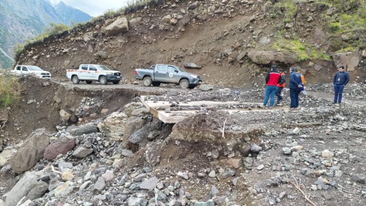 Tras afectaciones por sistema frontal: En octubre iniciarán trabajos de rehabilitación en ruta hacia Termas del Flaco