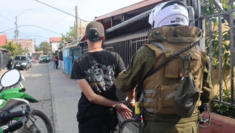 Rancagua: Cuatro detenidos tras ronda preventiva en sector oriente